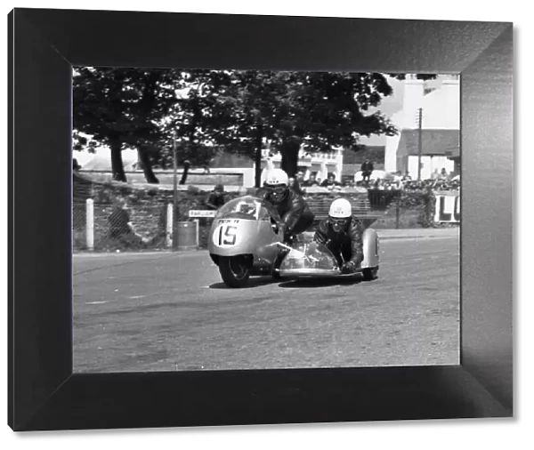 Colin Seeley & Wally Rawlings (FCSB) 1964 Sidecar TT