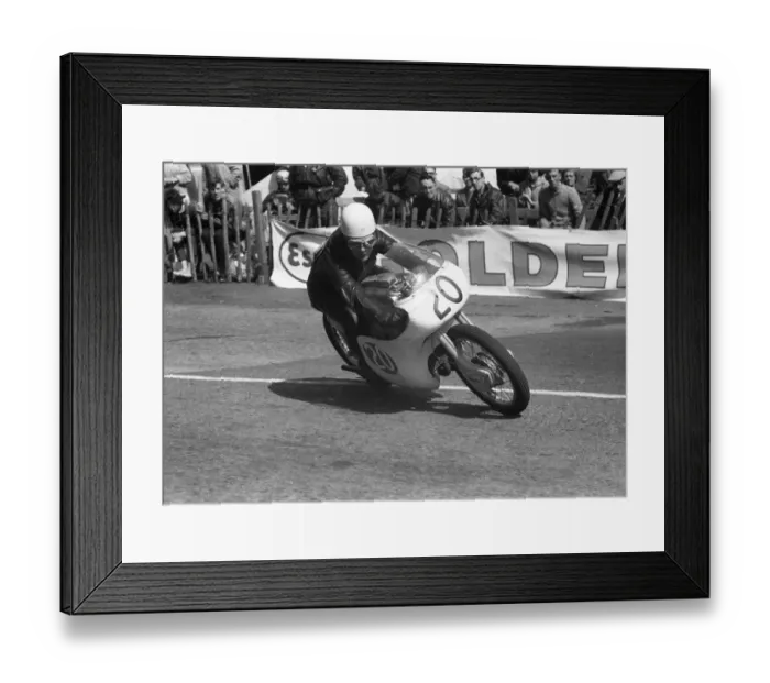 Framed Print : Mike O Rourke (Ariel) 1960 Lightweight TT Framed Print : Mike O Rourke (Ariel) 1960 Lightweight TT