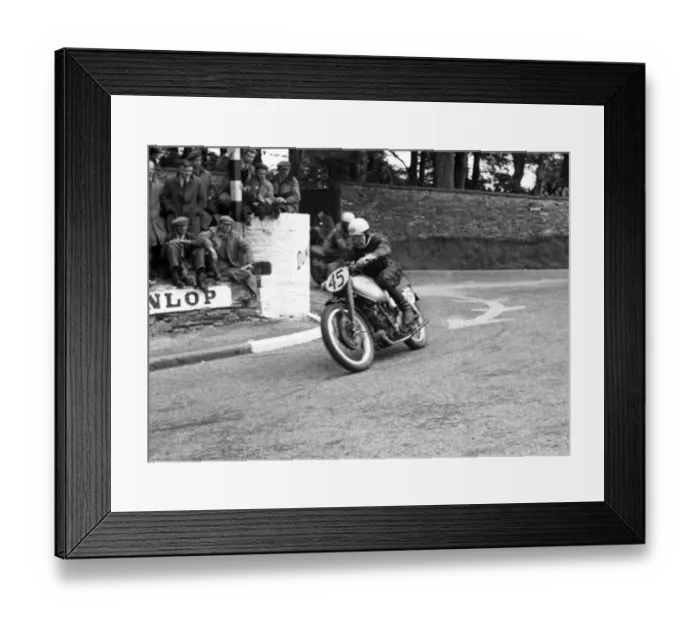 Framed Print : Jock West (AJS Porcupine) 1947 Senior TT Framed Print : Jock West (AJS Porcupine) 1947 Senior TT