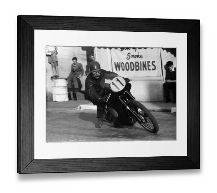 Framed Print : Ken W James (Excelsior) 1959 Lightweight TT Framed Print : Ken W James (Excelsior) 1959 Lightweight TT