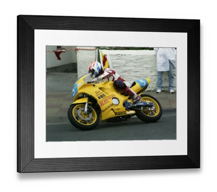 Framed Print : Brian Venables (Honda) 1994 Junior Manx Grand Prix Framed Print : Brian Venables (Honda) 1994 Junior Manx Grand Prix