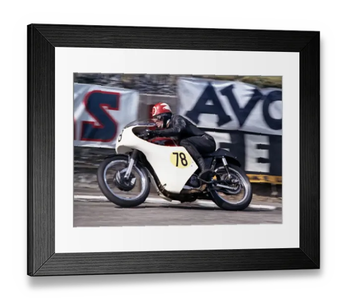 Framed Print : George Fogarty (Matchless) 1966 Senior TT Framed Print : George Fogarty (Matchless) 1966 Senior TT