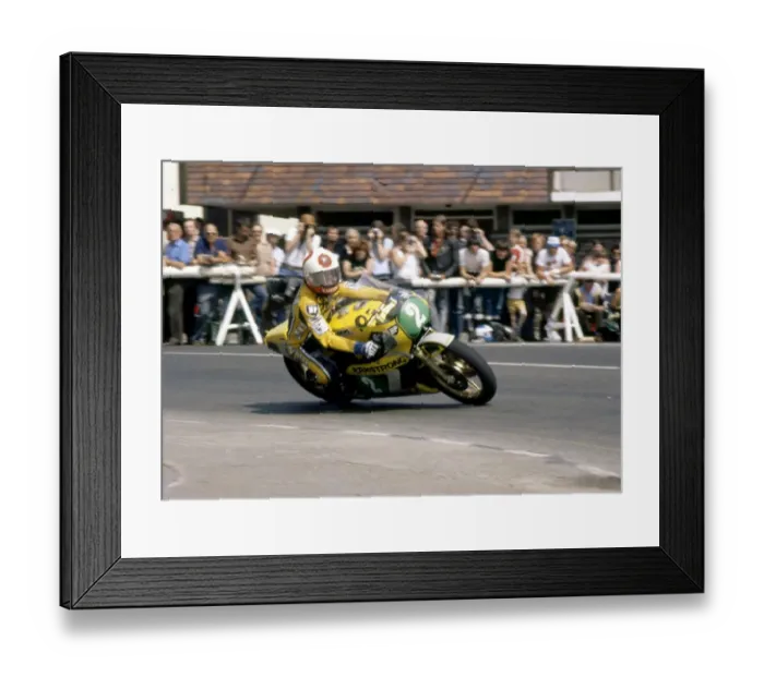 Framed Print : Steve Tonkin (Randle Armstrong) 1982 Junior TT Framed Print : Steve Tonkin (Randle Armstrong) 1982 Junior TT