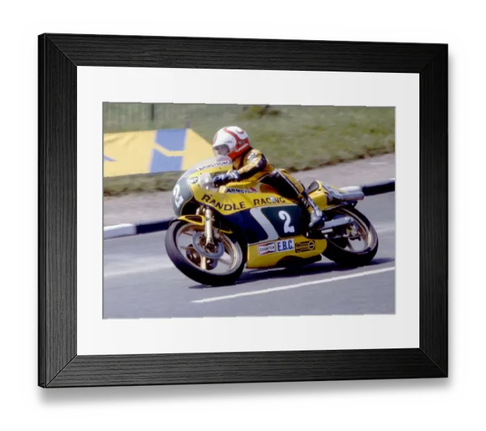 Framed Print : Steve Tonkin (Randle Armstrong); 1982 Lightweight TT Framed Print : Steve Tonkin (Randle Armstrong); 1982 Lightweight TT