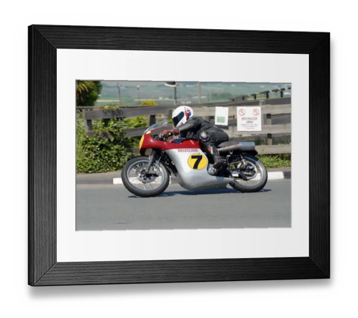 Framed Print : Mark Parrett (Matchless G50) 2009 Pre TT Classic Framed Print : Mark Parrett (Matchless G50) 2009 Pre TT Classic