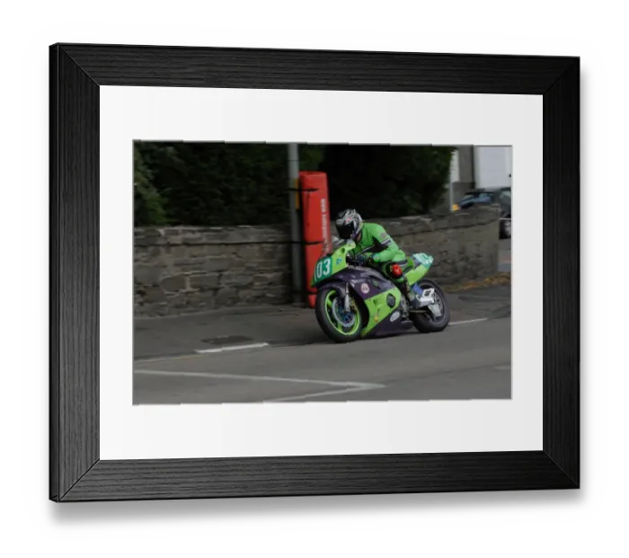 Framed Print : Dave Clarke (Kawasaki) 2009 Ultra Lightweight Manx Grand Prix Framed Print : Dave Clarke (Kawasaki) 2009 Ultra Lightweight Manx Grand Prix