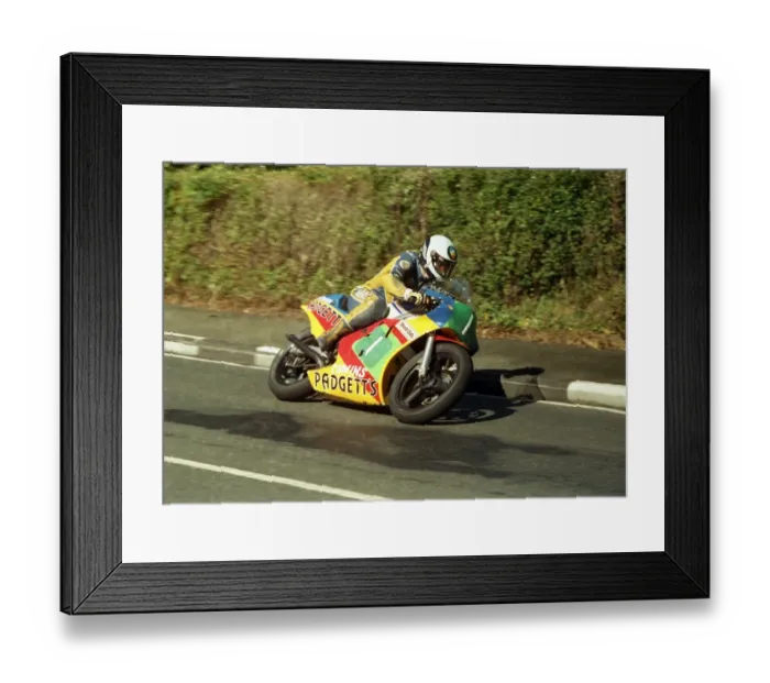 Framed Print : Sean Collister (Honda) 1987 Lightweight Manx Grand Prix Framed Print : Sean Collister (Honda) 1987 Lightweight Manx Grand Prix