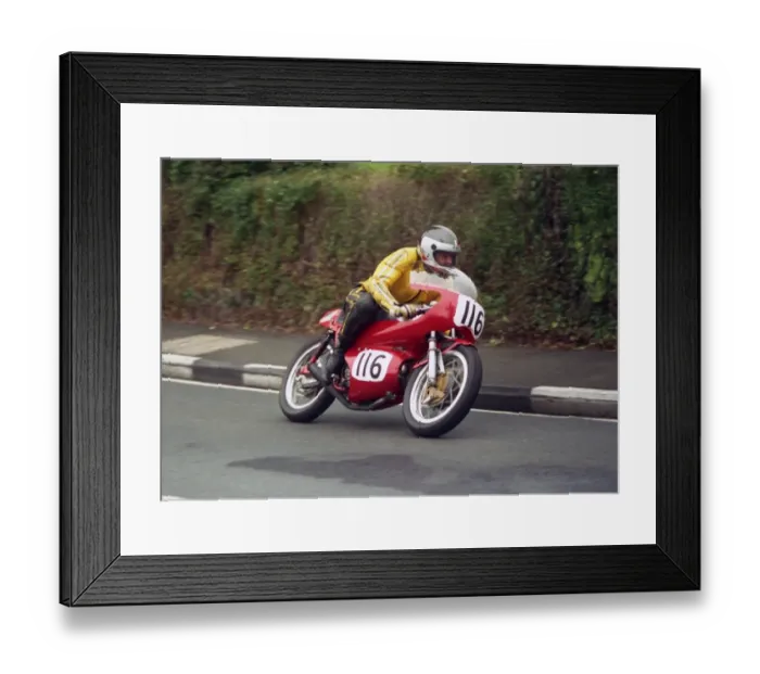 Framed Print : Graham Godward (Aermacchi) 1987 Junior Classic Manx Grand Prix Framed Print : Graham Godward (Aermacchi) 1987 Junior Classic Manx Grand Prix