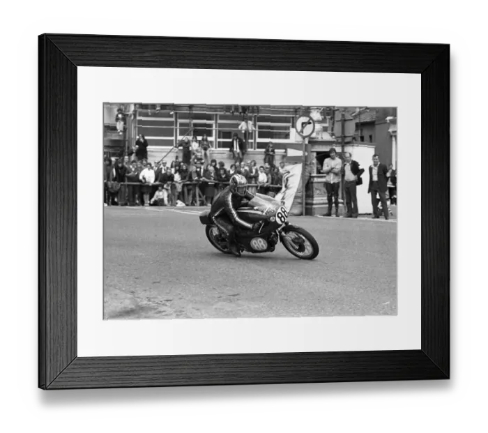 Framed Print : Tom Christian (Aermacchi) 1973 Junior Manx Grand Prix Framed Print : Tom Christian (Aermacchi) 1973 Junior Manx Grand Prix