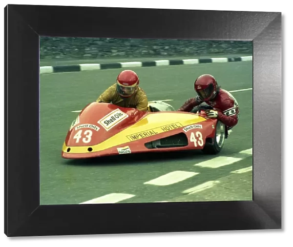 Frank Illingworth and Andrew Oldroyd (Yamaha) 1986 Sidecar TT
