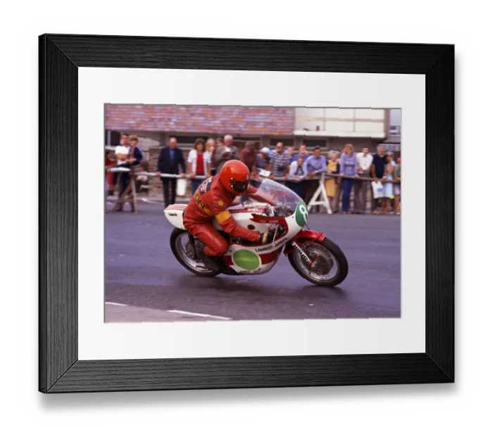 Framed Print : Alan Jackson (Lambert Yamaha) 1975 Lightweight Manx Grand Prix Framed Print : Alan Jackson (Lambert Yamaha) 1975 Lightweight Manx Grand Prix