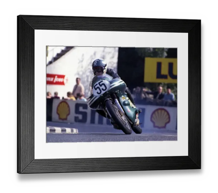 Framed Print : John Rigg (Cresswell Weslake) 1973 Senior Manx Grand Prix Framed Print : John Rigg (Cresswell Weslake) 1973 Senior Manx Grand Prix