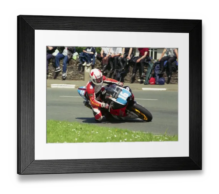 Framed Print : Brian Gardiner (NMK Yamaha) 2002 Junior 600 TT Framed Print : Brian Gardiner (NMK Yamaha) 2002 Junior 600 TT