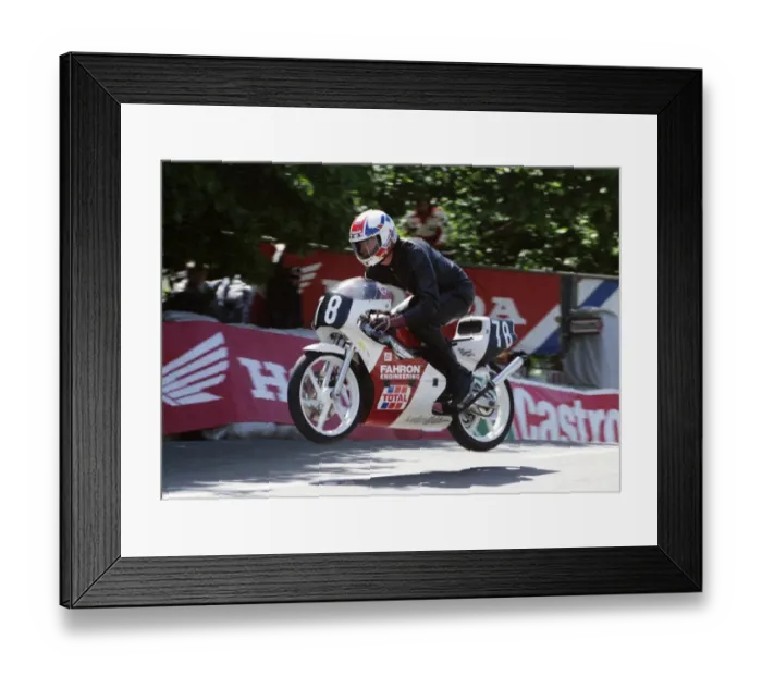 Framed Print : Bob Simmons (Fahron Honda) 1994 Ultra Lightweight TT Framed Print : Bob Simmons (Fahron Honda) 1994 Ultra Lightweight TT