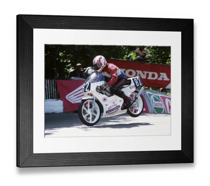 Framed Print : Mick Chatterton (Honda) 1994 Ultra Lightweight TT Framed Print : Mick Chatterton (Honda) 1994 Ultra Lightweight TT