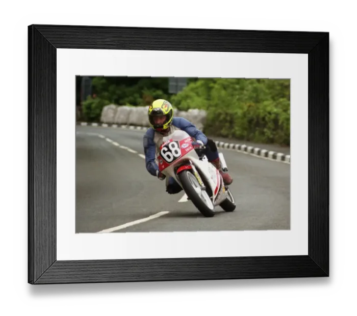 Framed Print : Aubrey McCauley (Honda) 1995 Ultra Lightweight TT Framed Print : Aubrey McCauley (Honda) 1995 Ultra Lightweight TT