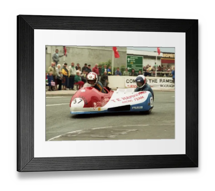 Framed Print : Vic Jefford & Peter Hill (Baker Yamaha) 1989 Sidecar TT Framed Print : Vic Jefford & Peter Hill (Baker Yamaha) 1989 Sidecar TT