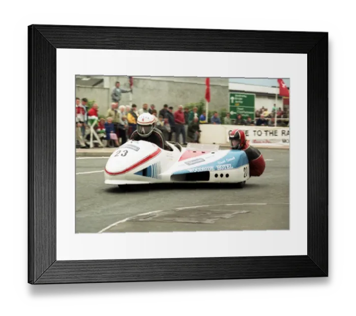 Framed Print : Ian Pugh & David Samuel (Yamaha) 1989 Sidecar TT Framed Print : Ian Pugh & David Samuel (Yamaha) 1989 Sidecar TT
