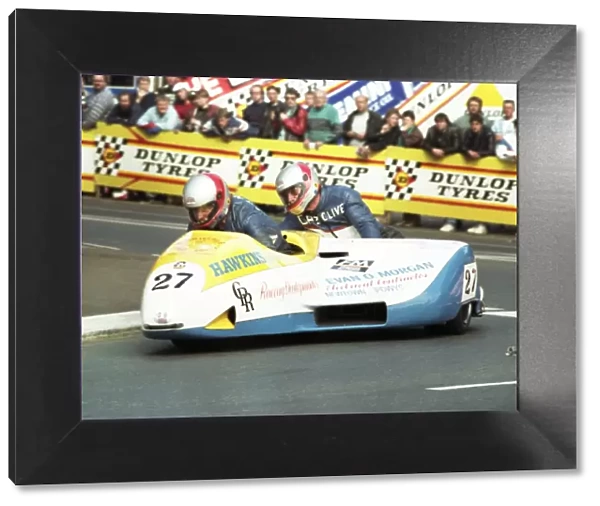 Cliff Pritchard & Clive Price (Suzuki) 1989 Sidecar TT