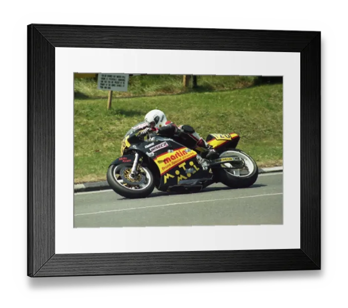 Framed Print : Andreas Moll (Martin) 1988 Senior TT Framed Print : Andreas Moll (Martin) 1988 Senior TT