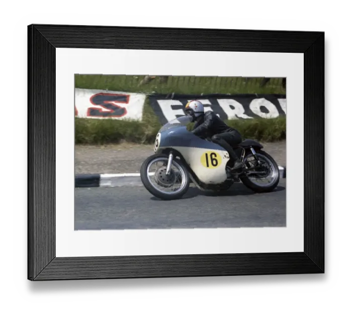 Framed Print : Michelle Duff (Matchless) 1967 Senior TT Framed Print : Michelle Duff (Matchless) 1967 Senior TT
