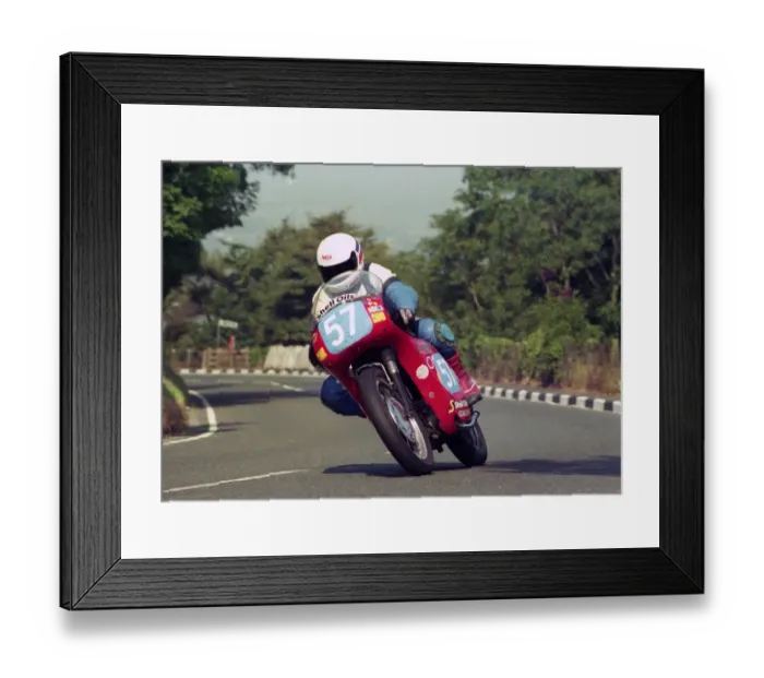Framed Print : Alan Phillips (Triumph) 1991 Junior Classic Manx Grand Prix Framed Print : Alan Phillips (Triumph) 1991 Junior Classic Manx Grand Prix