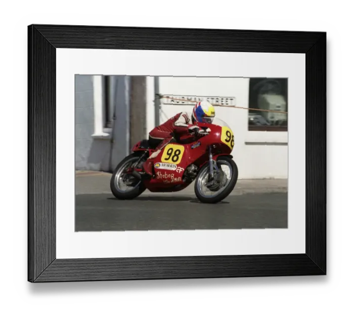 Framed Print : Len Fallowfield (Aermacchi) 1993 Senior Classic Manx Grand Prix Framed Print : Len Fallowfield (Aermacchi) 1993 Senior Classic Manx Grand Prix