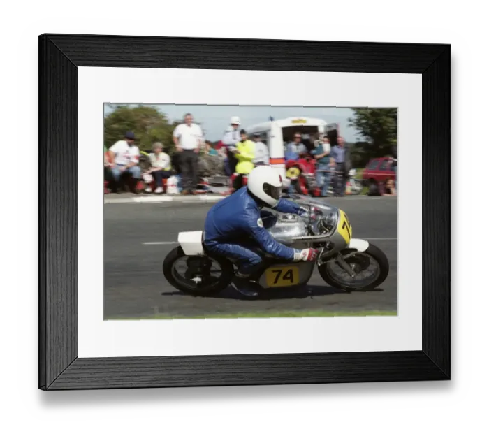 Framed Print : Keith Dixon (Seeley) 1993 Senior Classic Manx Grand Prix Framed Print : Keith Dixon (Seeley) 1993 Senior Classic Manx Grand Prix