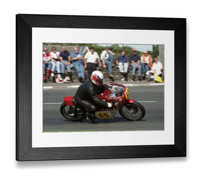 Framed Print : Tony Bingley (Seeley) 1993 Senior Classic Manx Grand Prix Framed Print : Tony Bingley (Seeley) 1993 Senior Classic Manx Grand Prix