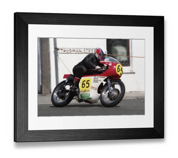 Framed Print : Tony Bingley (Seeley) 1993 Senior Classic Manx Grand Prix Framed Print : Tony Bingley (Seeley) 1993 Senior Classic Manx Grand Prix