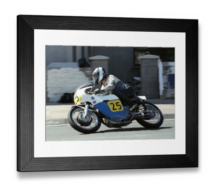 Framed Print : Bob Hirst (Seeley) 1993 Senior Classic Manx Grand Prix Framed Print : Bob Hirst (Seeley) 1993 Senior Classic Manx Grand Prix