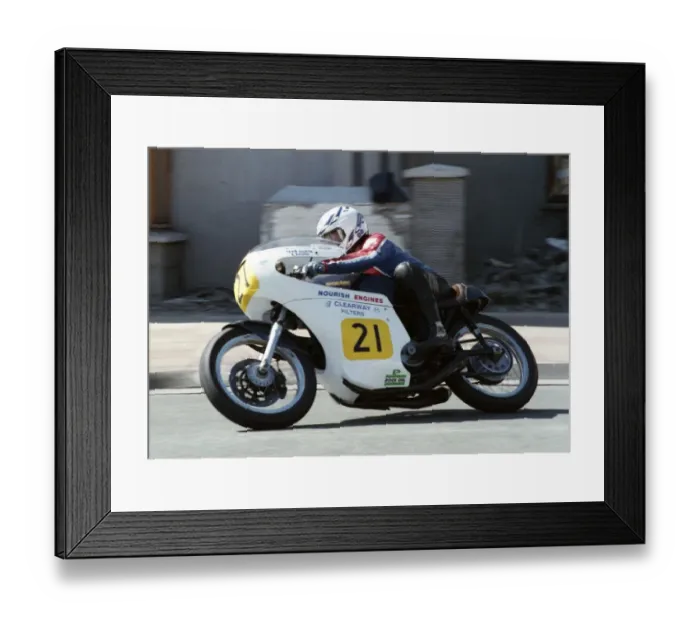Framed Print : Cliff Gobell (Weslake) 1993 Senior Classic Manx Grand Prix Framed Print : Cliff Gobell (Weslake) 1993 Senior Classic Manx Grand Prix