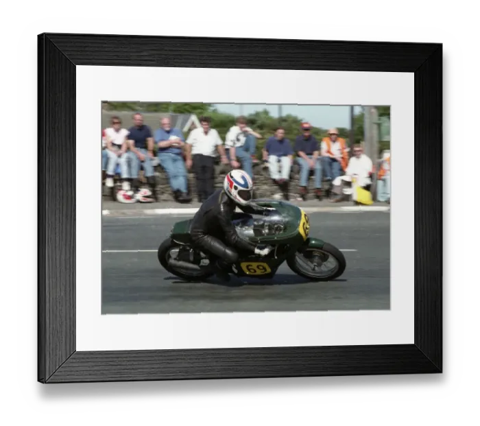 Framed Print : Andrew Ryder (BSA) 1993 Senior Classic Manx Grand Prix Framed Print : Andrew Ryder (BSA) 1993 Senior Classic Manx Grand Prix