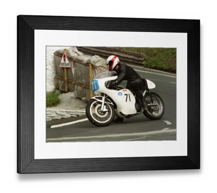 Framed Print : Herb Robinson (Seeley 7R) 1996 Junior Classic Manx Grand Prix Framed Print : Herb Robinson (Seeley 7R) 1996 Junior Classic Manx Grand Prix