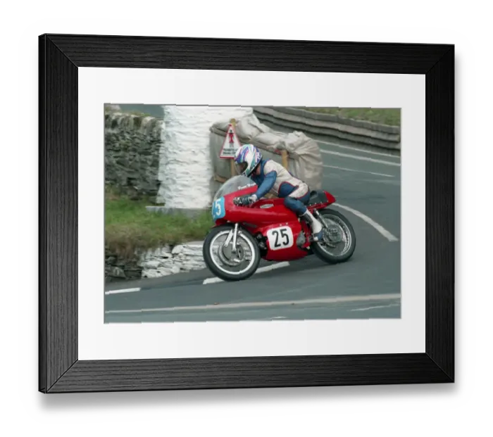 Framed Print : Bernie Wright (Aermacchi) 1996 Junior Classic Manx Grand Prix Framed Print : Bernie Wright (Aermacchi) 1996 Junior Classic Manx Grand Prix