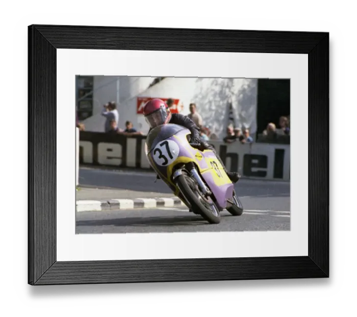 Framed Print : Dave Logan (Seeley) 1973 Senior Manx Grand Prix Framed Print : Dave Logan (Seeley) 1973 Senior Manx Grand Prix