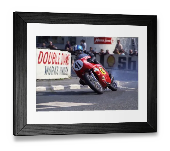 Framed Print : Frank Rutter (Seeley) 1973 Senior Manx Grand Prix Framed Print : Frank Rutter (Seeley) 1973 Senior Manx Grand Prix