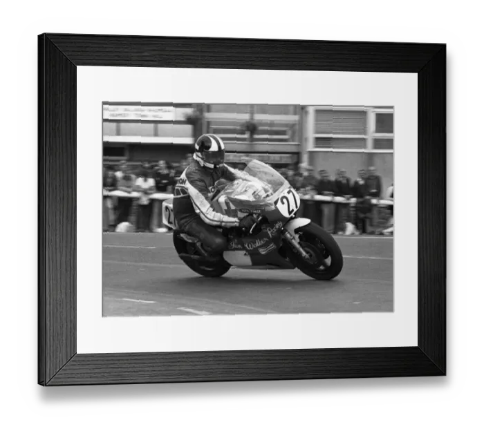 Framed Print : Neil Fowler (Nebco Yamaha) 1981 Senior Manx Grand Prix Framed Print : Neil Fowler (Nebco Yamaha) 1981 Senior Manx Grand Prix