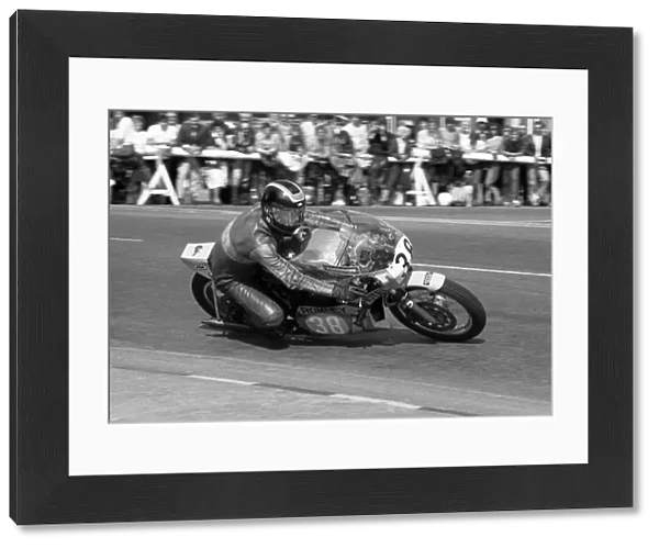 Andy Cooper (Yamaha) 1981 Junior Manx Grand Prix