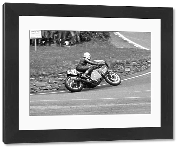 Mike Harrison (Ducati) 1981 Senior Manx Grand Prix
