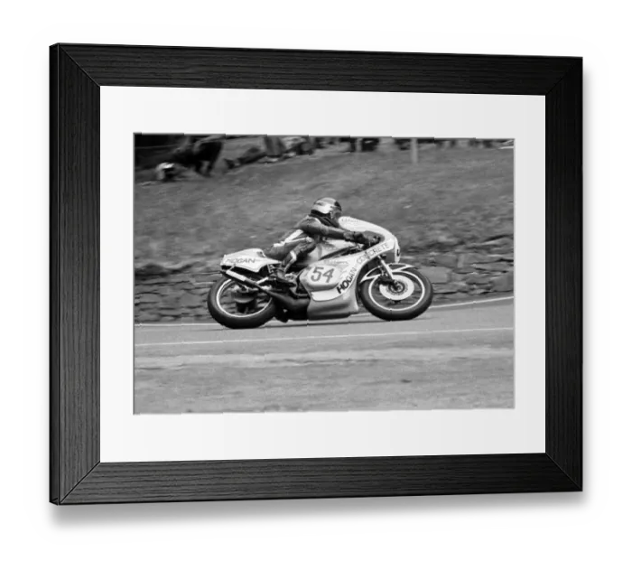 Framed Print : Kenny Shepherd (Yamaha) 1981 Senior Manx Grand Prix Framed Print : Kenny Shepherd (Yamaha) 1981 Senior Manx Grand Prix