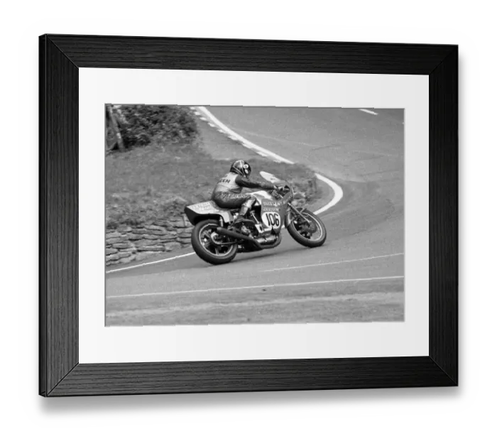 Framed Print : Jim Anderson (Ducati) 1981 Senior Manx Grand Prix Framed Print : Jim Anderson (Ducati) 1981 Senior Manx Grand Prix