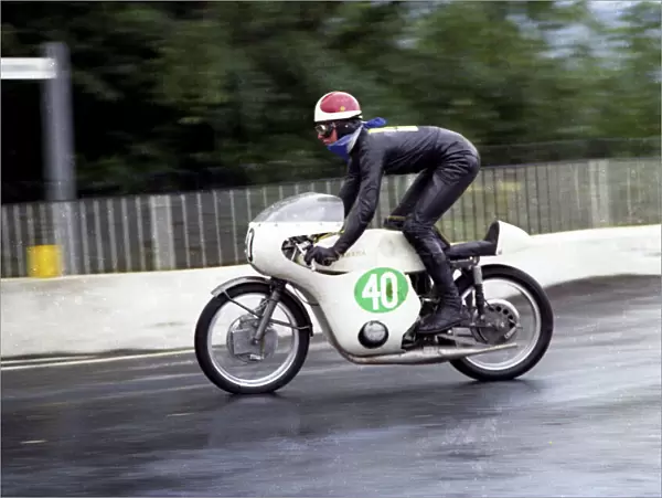 Aubrey Lea (Yamaha) 1967 Lightweight Manx Grand Prix