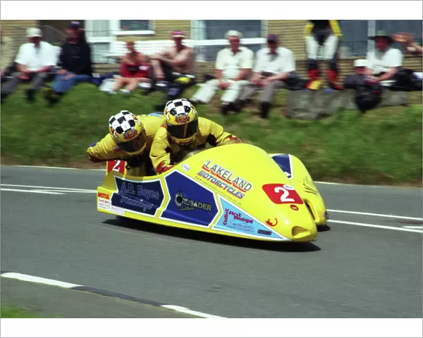 Rob Fisher & Rick Long (DMR) 2002 Sidecar TT