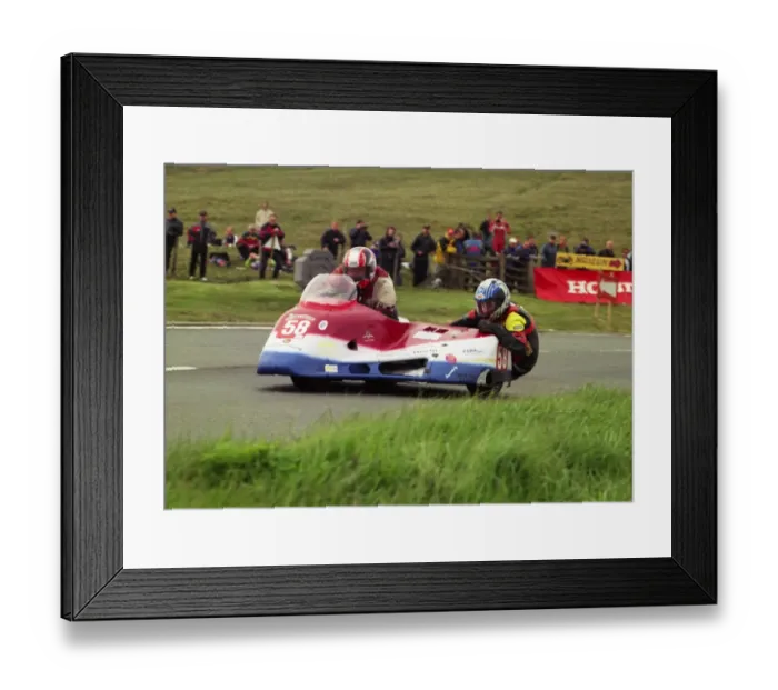 Framed Print : Dick Tapken & Roland Martiny (Jacobs Honda) 2002 Sidecar TT Framed Print : Dick Tapken & Roland Martiny (Jacobs Honda) 2002 Sidecar TT