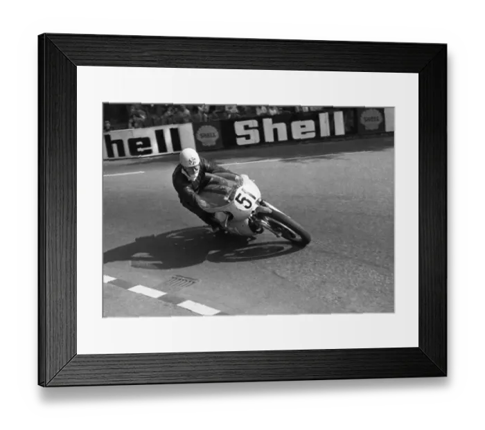 Framed Print : Danny Shimmin (Aermacchi) 1969 Junior Manx Grand Prix Framed Print : Danny Shimmin (Aermacchi) 1969 Junior Manx Grand Prix