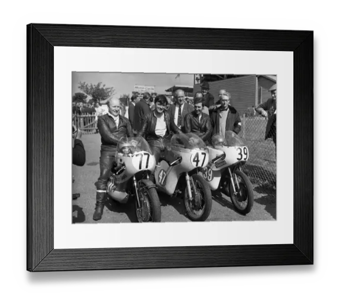 Framed Print : 1969 Lightweight MGP winners Framed Print : 1969 Lightweight MGP winners