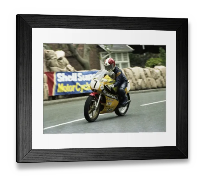 Framed Print : Tony Rutter (Yamaha) 1980 Classic TT Framed Print : Tony Rutter (Yamaha) 1980 Classic TT