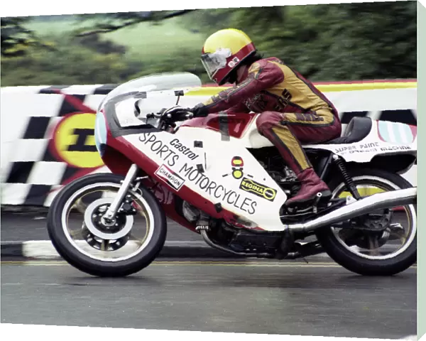 Eddie Roberts (Ducati) 1980 Formula 2 TT