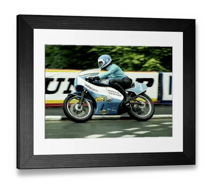 Framed Print : Malcolm Lucas (Honda) 1980 Formula 2 TT Framed Print : Malcolm Lucas (Honda) 1980 Formula 2 TT